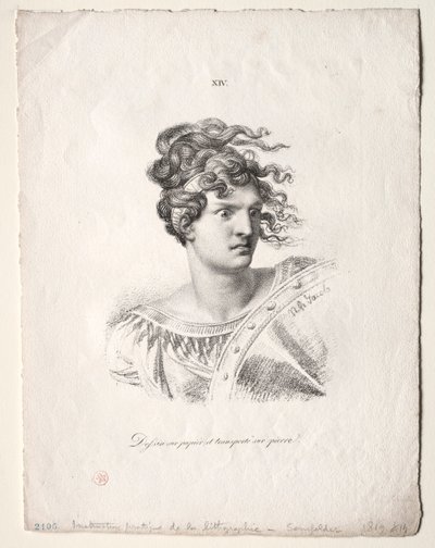 The Art of Lithography: Chef för en Amazonas. av Alois Senefelder
