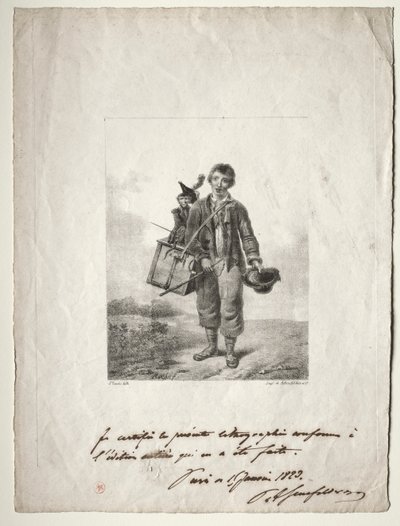 Orgelsliparpojke av Alois Senefelder