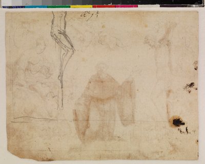 Kristus korsfäst, tergo, 1600-talet av Alonso Cano
