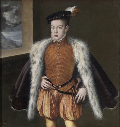 Don Carlos, prins av Asturien, 1555-1559 av Alonso Sánchez Coello
