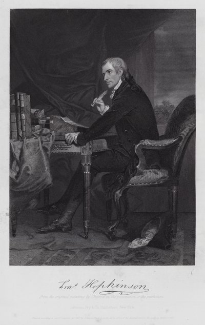 Francis Hopkinson (gravyr) av Alonzo (after) Chappel