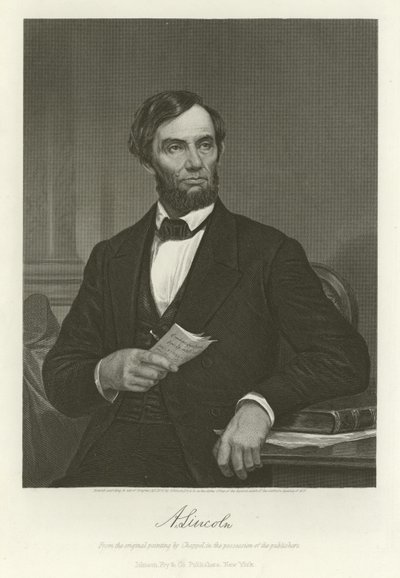 Abraham Lincoln av Alonzo Chappel