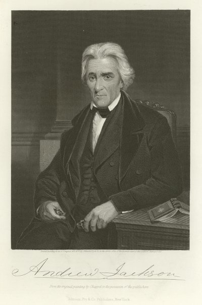 Andrew Jackson av Alonzo Chappel