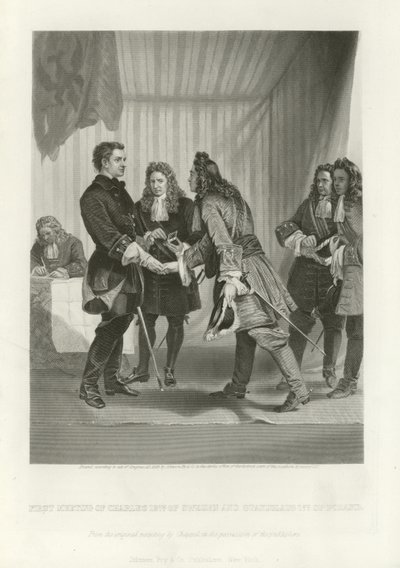 Karl av Sverige och Stanislau av Alonzo Chappel
