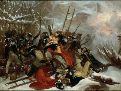 General Richard Montgomerys död den 31 december 1775, 1865 av Alonzo Chappel