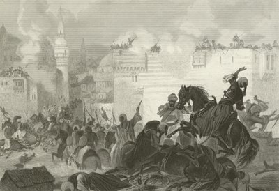 Massaker av Memlooks, Egypten, 1811 av Alonzo Chappel