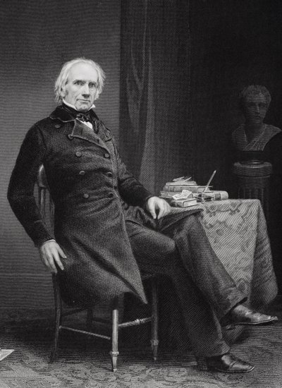 Porträtt av Henry Clay (1777-1852) av Alonzo Chappel