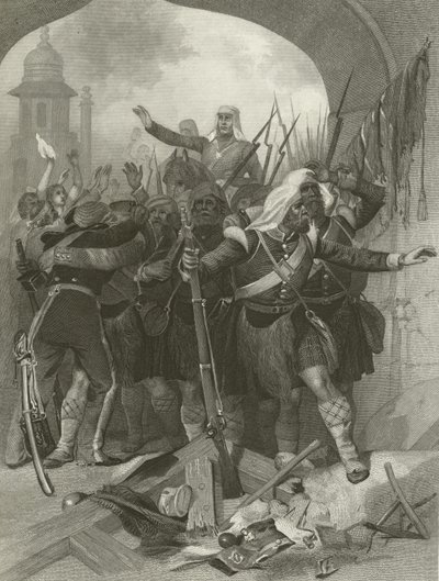 Relief of Lucknow av Sir Henry Havelock, 1857 av Alonzo Chappel