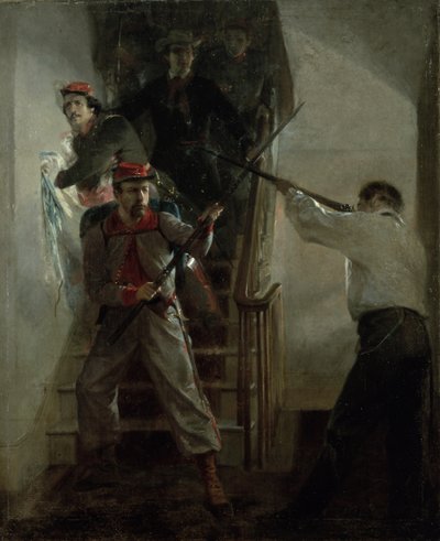 E. E. Ellsworths död av Alonzo Chappel