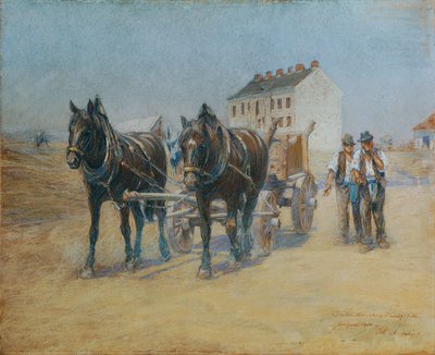 I Hernalser Sandgstätte av Alphons Leopold Mielich