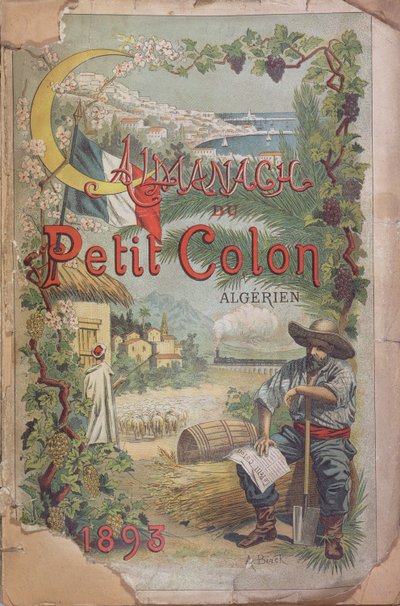 Almanacka av "Le Petit Colon Algerien" av Alphonse (after) Birck