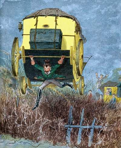 Baron Munchausens överraskande äventyr av Rudolf Erich Raspe av Alphonse Adolphe Bichard