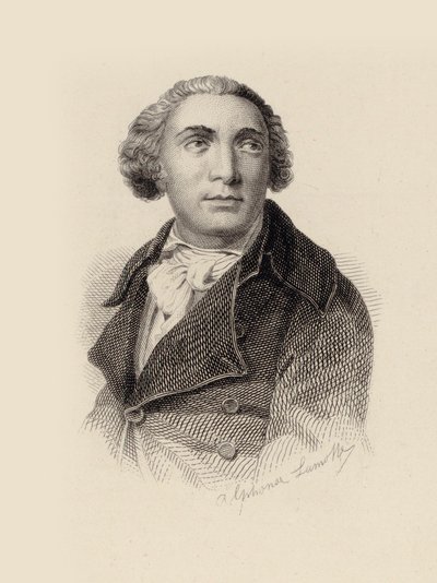 Porträtt av Giovanni Paisiello 1740-1816. av Alphonse Lamotte