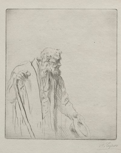 Tiggaren av Alphonse Legros