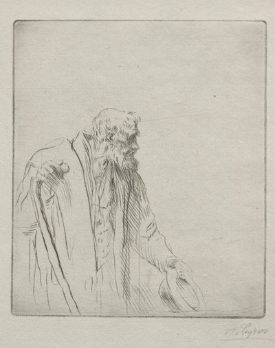 En tiggare. av Alphonse Legros
