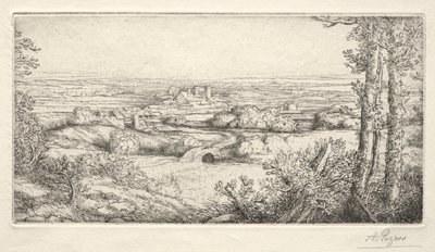En dal i Bourgogne av Alphonse Legros