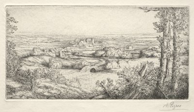 En dal i Bourgogne av Alphonse Legros