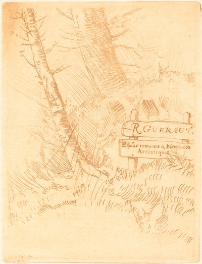 Adress till R. Gueraut (Adresse de M.R. Gueraut) av Alphonse Legros