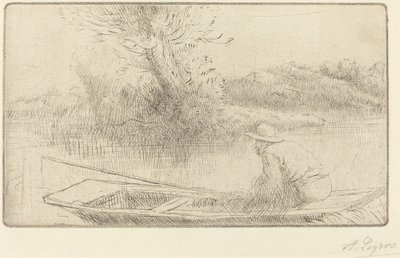 Längs Themsen På Themsen. av Alphonse Legros