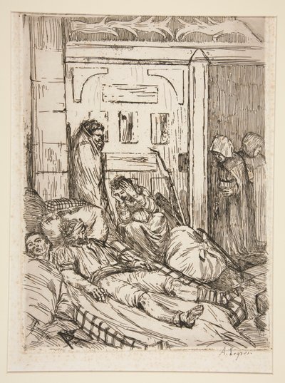 Ambulans av Alphonse Legros