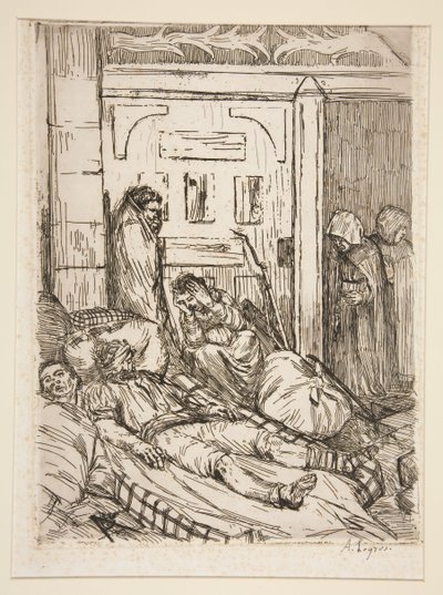 Ambulans av Alphonse Legros