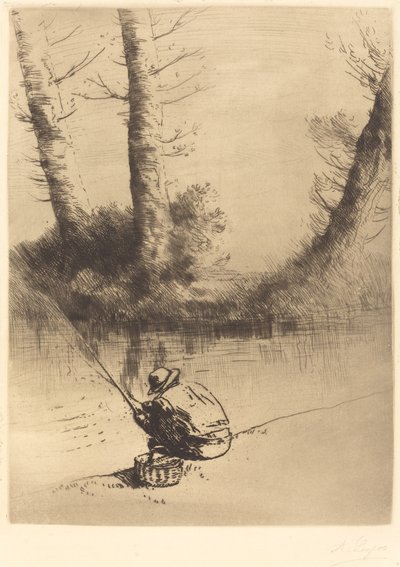 Angler (Angler) av Alphonse Legros