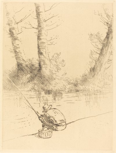 Sportfiskare Sportfiskaren. av Alphonse Legros