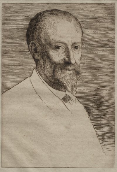 Auguste Poulet-Malassis av Alphonse Legros