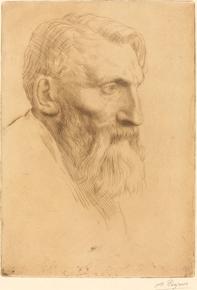 Auguste Rodin av Alphonse Legros