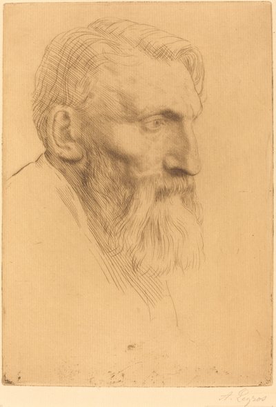 Auguste Rodin av Alphonse Legros