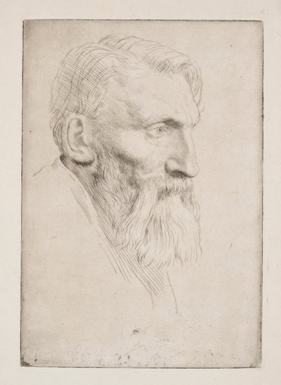 Auguste Rodin av Alphonse Legros
