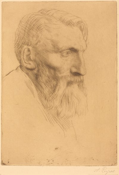 Auguste Rodin av Alphonse Legros