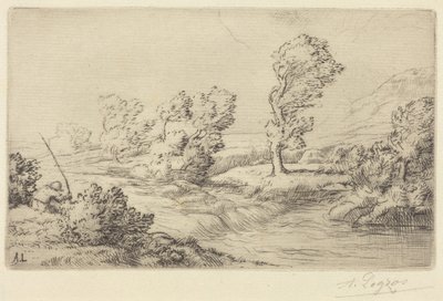 Marnes flodbankar av Alphonse Legros