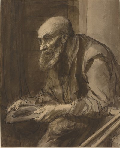 Tiggare med kryckor. av Alphonse Legros