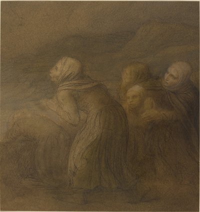 Båt i trubbel. av Alphonse Legros
