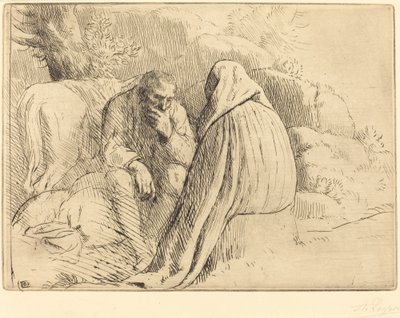 Bohemiskt läger Bohemiskt läger. av Alphonse Legros