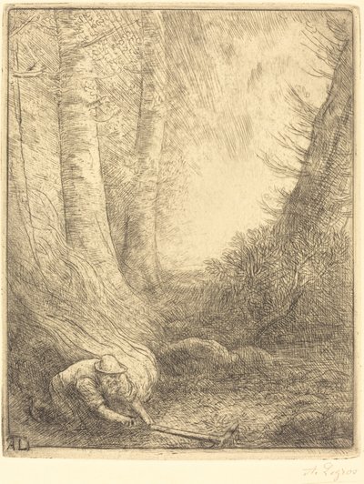 Bränna gräset av Alphonse Legros