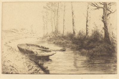 Channel Seen by Morning Light The Channel: Morning Light Effect. av Alphonse Legros