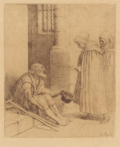 Charity (Nåd) av Alphonse Legros