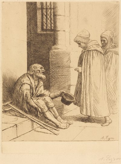 Välgörenhet av Alphonse Legros