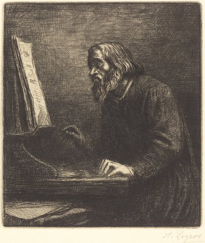 Körledare Körmästaren. av Alphonse Legros