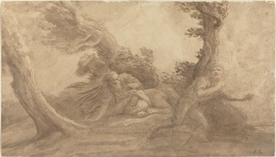 Åskans klapp av Alphonse Legros