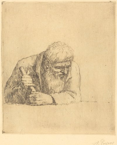 Nyfiken man En nyfiken man. av Alphonse Legros