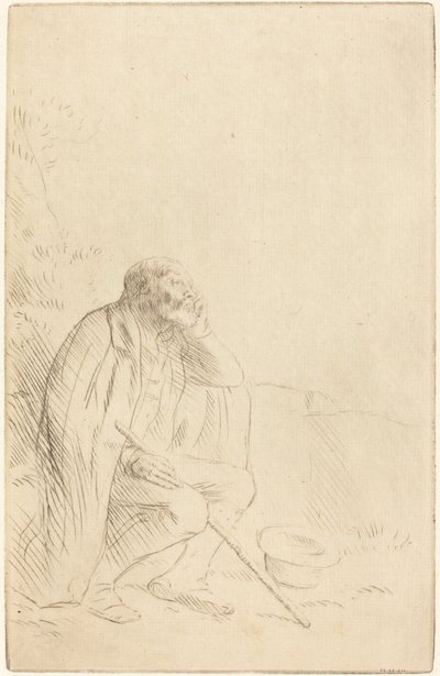 Dagdröm (Drömmeraren) av Alphonse Legros