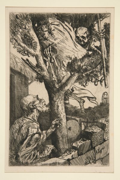 Döden i ett päronträd av Alphonse Legros