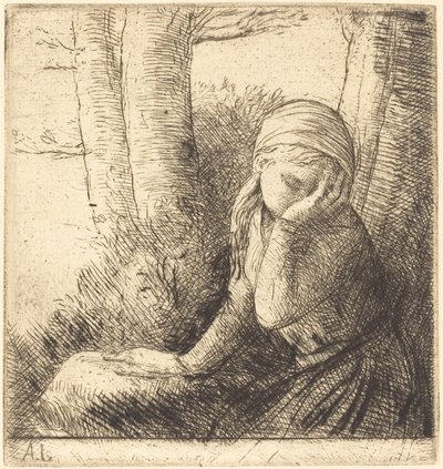 Desperat ung flicka Desperat ung flicka. av Alphonse Legros