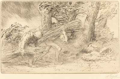 Fagot-samlare (Les fagottiers) av Alphonse Legros