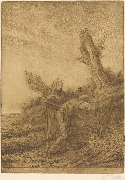 Fagotmakare av Alphonse Legros