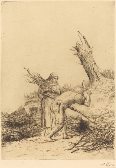 Fagotmakare av Alphonse Legros