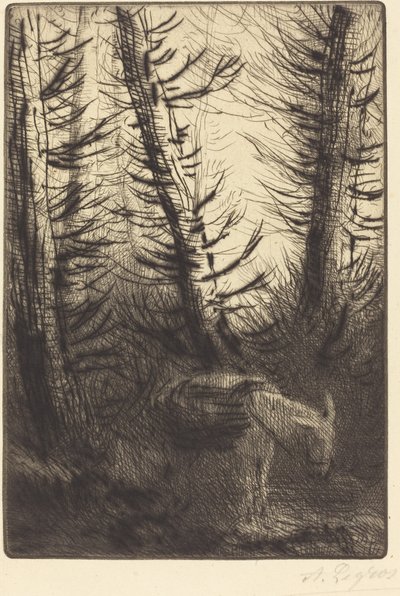 Bonden och hans åsna Bonden och hans åsna. av Alphonse Legros